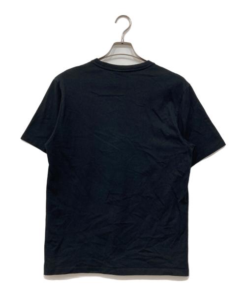 maison kitsune（メゾンキツネ）MAISON KITSUNE (メゾンキツネ) FOX HEAD PATCH REGULAR TEE SHIRT / フォックスヘッドパッチレギュラーTシャツ ブラック サイズ:Mの古着・服飾アイテム