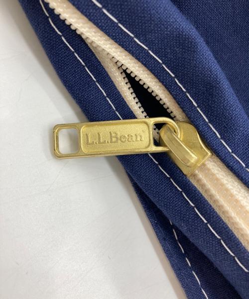 L.L.Bean（エルエルビーン）L.L.Bean (エルエルビーン) トートバッグ ネイビー×アイボリーの古着・服飾アイテム