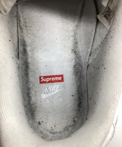 NIKE（ナイキ）NIKE (ナイキ) SUPREME (シュプリーム) ローカットスニーカー ホワイト サイズ:30cmの古着・服飾アイテム