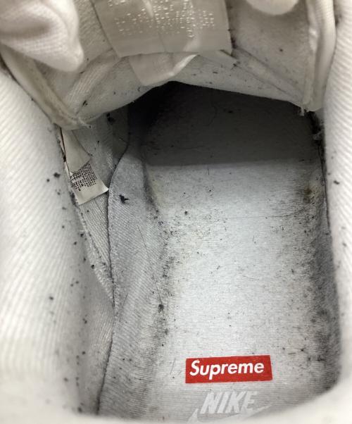 NIKE（ナイキ）NIKE (ナイキ) SUPREME (シュプリーム) ローカットスニーカー ホワイト サイズ:30cmの古着・服飾アイテム