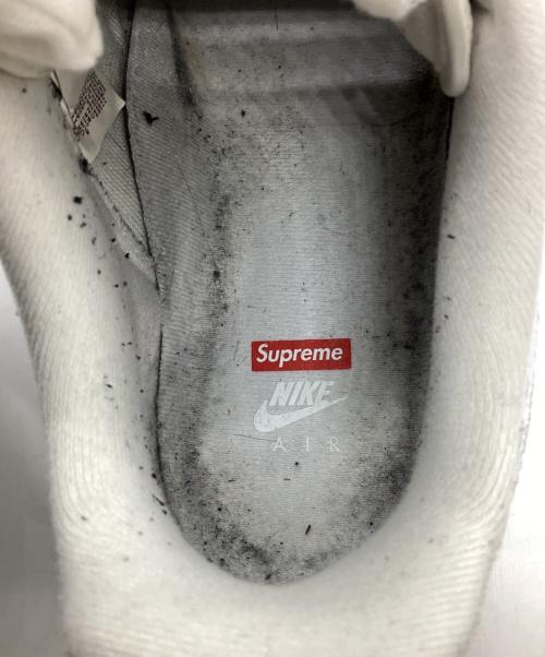NIKE（ナイキ）NIKE (ナイキ) SUPREME (シュプリーム) ローカットスニーカー ホワイト サイズ:30cmの古着・服飾アイテム