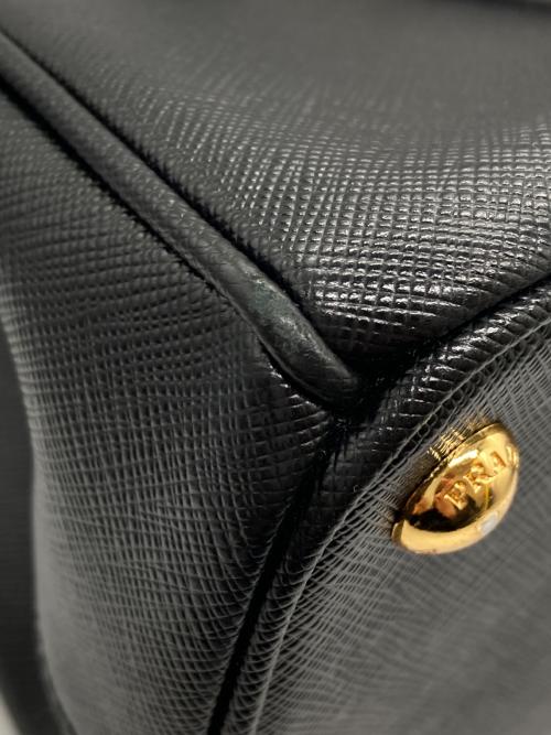 PRADA（プラダ）PRADA (プラダ) 2WAYショルダーバッグ ブラックの古着・服飾アイテム