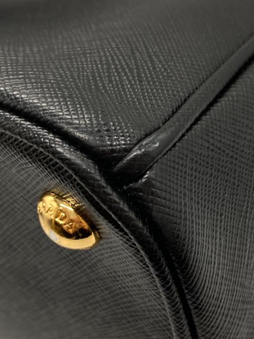 PRADA（プラダ）PRADA (プラダ) 2WAYショルダーバッグ ブラックの古着・服飾アイテム