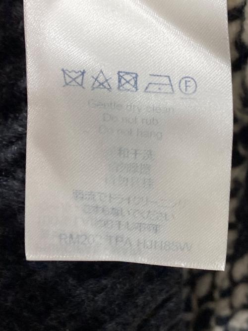 LOUIS VUITTON（ルイ ヴィトン）LOUIS VUITTON (ルイ ヴィトン) ディストーテッドモノグラムニット グレー×ホワイト サイズ:Lの古着・服飾アイテム
