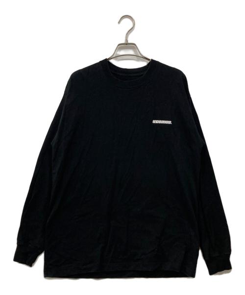NEIGHBORHOOD（ネイバーフッド）NEIGHBORHOOD (ネイバーフッド) バックプリントカットソー ブラック サイズ:Sの古着・服飾アイテム