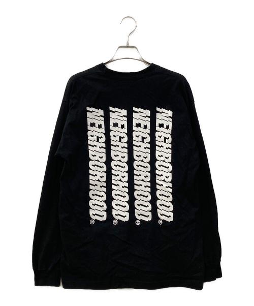 NEIGHBORHOOD（ネイバーフッド）NEIGHBORHOOD (ネイバーフッド) バックプリントカットソー ブラック サイズ:Sの古着・服飾アイテム