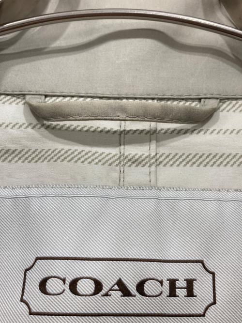 COACH（コーチ）COACH (コーチ) フーデッドコート ベージュ サイズ:Sの古着・服飾アイテム