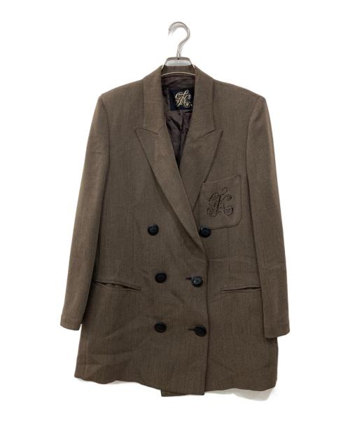 伊太利屋（イタリヤ）伊太利屋 (イタリヤ) セットアップ ブラウン サイズ:9の古着・服飾アイテム