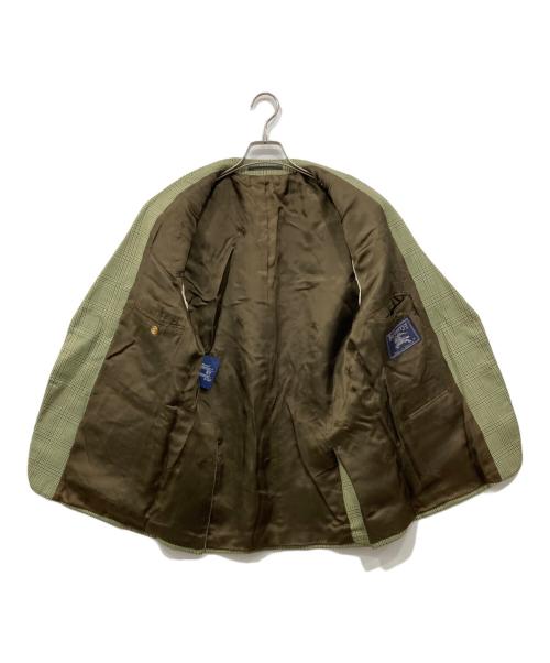 Burberry's（バーバリー）Burberry's (バーバリー) テーラードジャケット グリーン サイズ:表記無し(実寸を参照ください)の古着・服飾アイテム