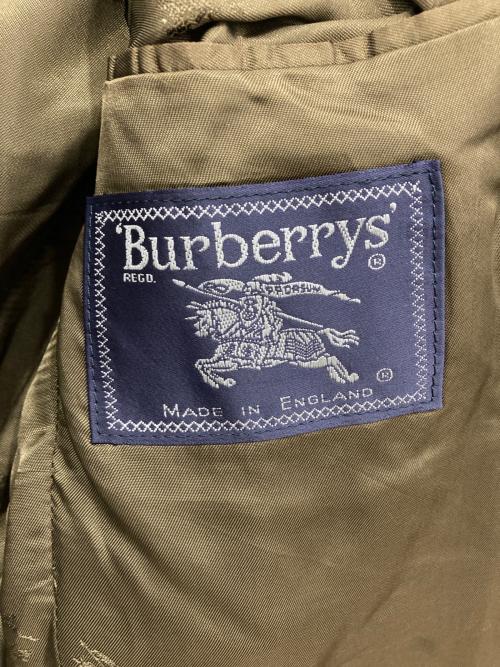 Burberry's（バーバリー）Burberry's (バーバリー) テーラードジャケット グリーン サイズ:表記無し(実寸を参照ください)の古着・服飾アイテム