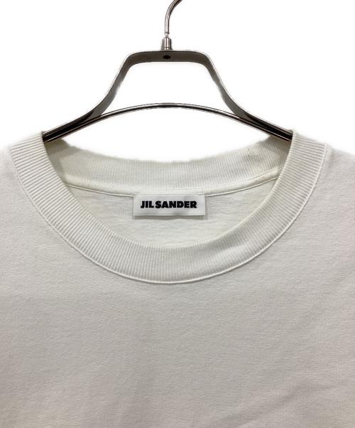 JIL SANDER（ジルサンダー）JIL SANDER (ジルサンダー) タイガープリントTシャツ ホワイト サイズ:Mの古着・服飾アイテム
