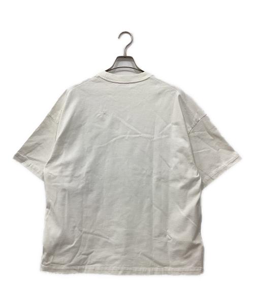 JIL SANDER（ジルサンダー）JIL SANDER (ジルサンダー) タイガープリントTシャツ ホワイト サイズ:Mの古着・服飾アイテム