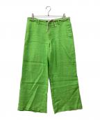 RALPH LAURENラルフローレン）の古着「リネンパンツ」｜グリーン