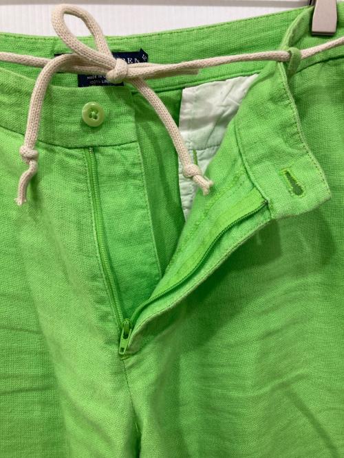 RALPH LAUREN（ラルフローレン）RALPH LAUREN (ラルフローレン) リネンパンツ グリーン サイズ:12の古着・服飾アイテム