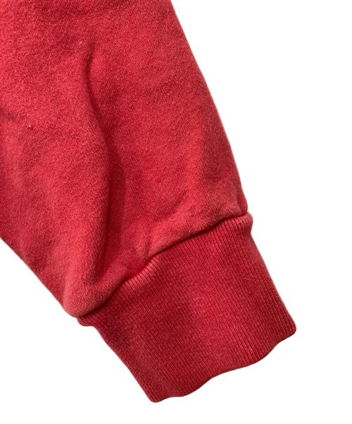 stussy（ステューシー）stussy (ステューシー) プルオーバーパーカー レッド サイズ:Mの古着・服飾アイテム