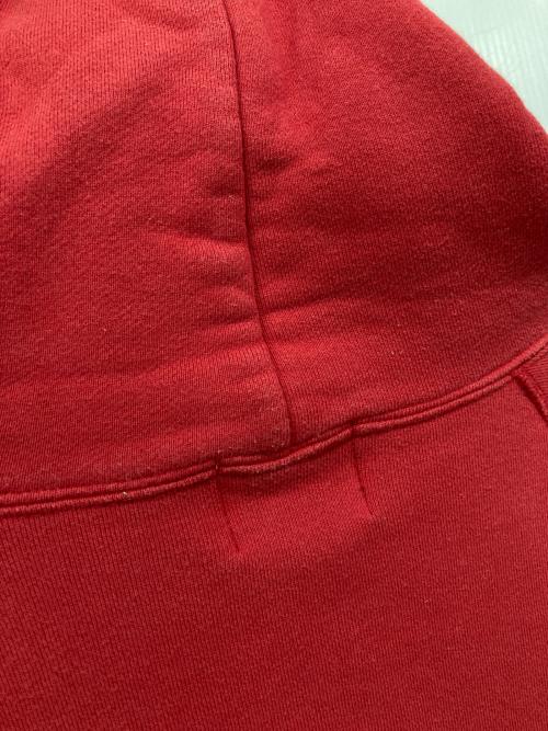 stussy（ステューシー）stussy (ステューシー) プルオーバーパーカー レッド サイズ:Mの古着・服飾アイテム