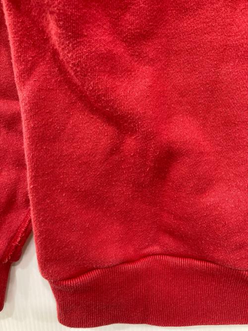 stussy（ステューシー）stussy (ステューシー) プルオーバーパーカー レッド サイズ:Mの古着・服飾アイテム