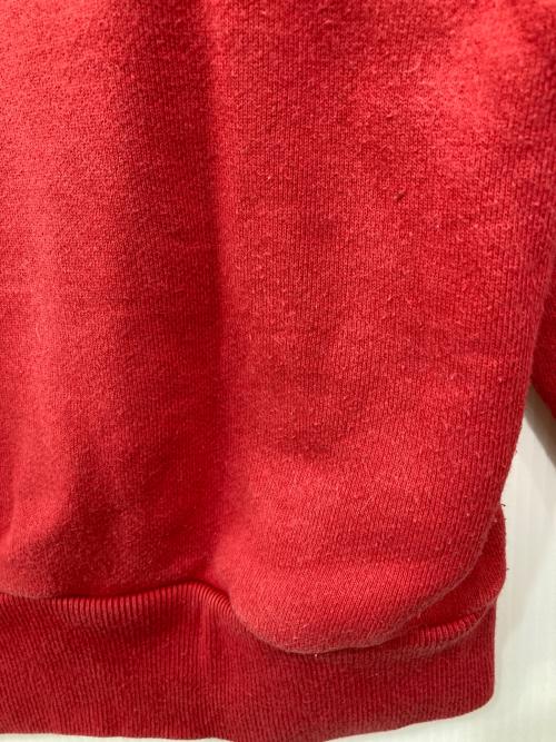 stussy（ステューシー）stussy (ステューシー) プルオーバーパーカー レッド サイズ:Mの古着・服飾アイテム