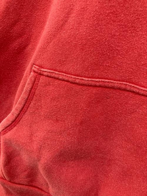 stussy（ステューシー）stussy (ステューシー) プルオーバーパーカー レッド サイズ:Mの古着・服飾アイテム