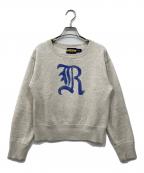 Rugby Ralph Laurenラグビーラルフローレン）の古着「ヴィンテージ加工スウェット」｜ライトグレー