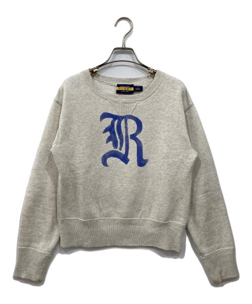 Rugby Ralph Lauren（ラグビーラルフローレン）Rugby Ralph Lauren (ラグビーラルフローレン) ヴィンテージ加工スウェット ライトグレー サイズ:Mの古着・服飾アイテム