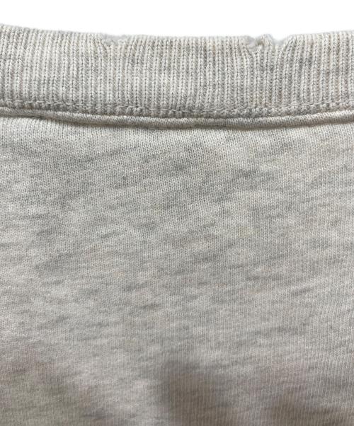 Rugby Ralph Lauren（ラグビーラルフローレン）Rugby Ralph Lauren (ラグビーラルフローレン) ヴィンテージ加工スウェット ライトグレー サイズ:Mの古着・服飾アイテム