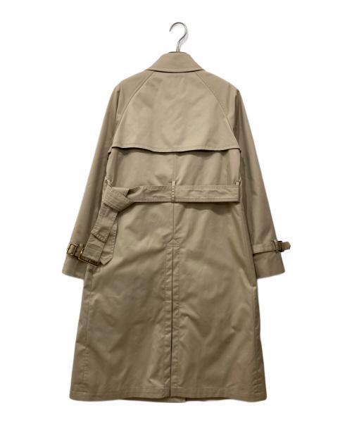 &ress（アンドレス）&ress (アンドレス) 撥水加工 ライナー付ロング丈 ダブルトレンチコート ベージュ サイズ:Sの古着・服飾アイテム