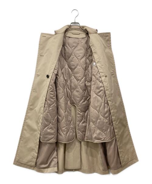 &ress（アンドレス）&ress (アンドレス) 撥水加工 ライナー付ロング丈 ダブルトレンチコート ベージュ サイズ:Sの古着・服飾アイテム