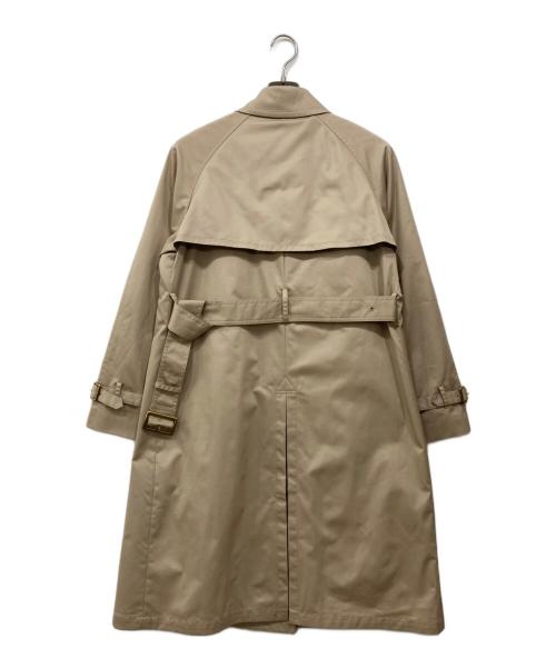 &ress（アンドレス）&ress (アンドレス) 撥水加工 ライナー付ロング丈 ダブルトレンチコート ベージュ サイズ:LLの古着・服飾アイテム