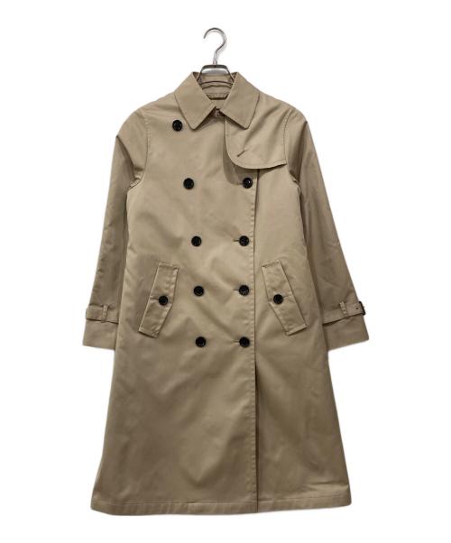 &ress（アンドレス）&ress (アンドレス) 撥水加工 ライナー付ロング丈ダブルトレンチコート ベージュ サイズ:Mの古着・服飾アイテム