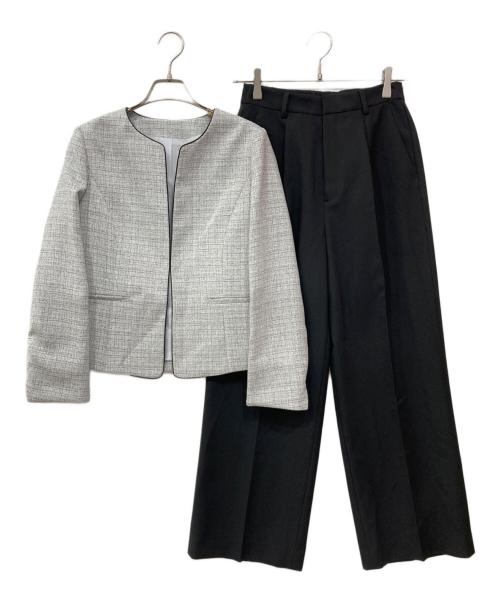 ANCHOR WOMAN（アンカーウーマン）ANCHOR WOMAN (アンカーウーマン) セットアップスーツ グレー サイズ:7ARの古着・服飾アイテム