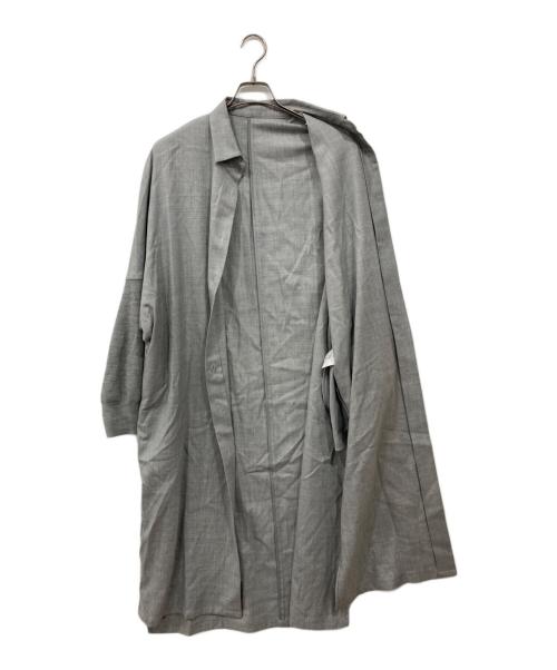 L'EQUIPE（レキップ）L'EQUIPE (レキップ) シャツワンピース グレー サイズ:38の古着・服飾アイテム