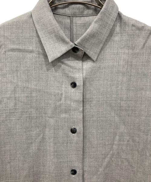 L'EQUIPE（レキップ）L'EQUIPE (レキップ) シャツワンピース グレー サイズ:38の古着・服飾アイテム