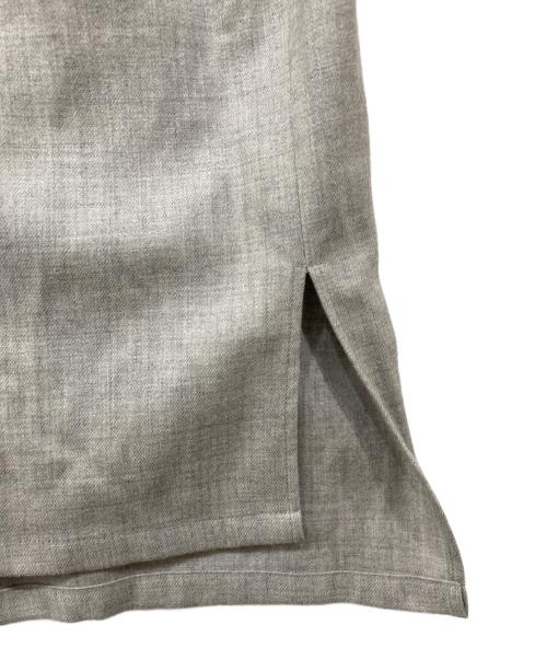 L'EQUIPE（レキップ）L'EQUIPE (レキップ) シャツワンピース グレー サイズ:38の古着・服飾アイテム