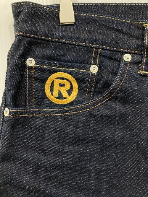 A BATHING APE（アベイシングエイプ）A BATHING APE (ア ベイシング エイプ) スター刺繍デニムパンツ インディゴ サイズ:Lの古着・服飾アイテム