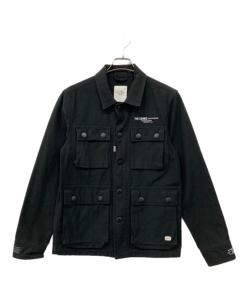THE CRIMIE（ザ クライミー）THE CRIMIE (ザ クライミー) ミリタリージャケット ブラック サイズ:Sの古着・服飾アイテム