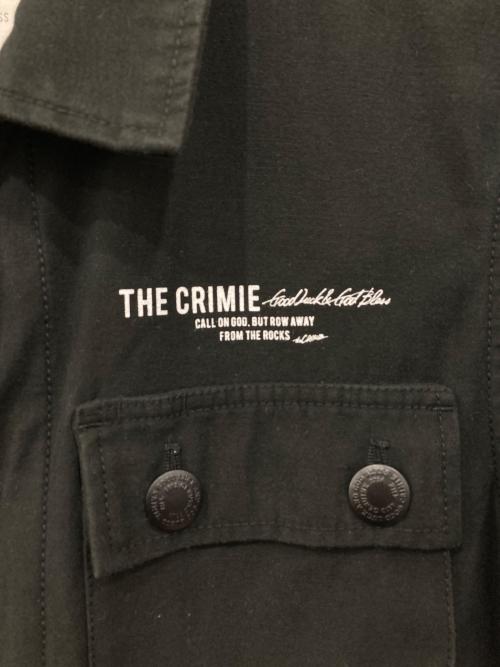 THE CRIMIE（ザ クライミー）THE CRIMIE (ザ クライミー) ミリタリージャケット ブラック サイズ:Sの古着・服飾アイテム