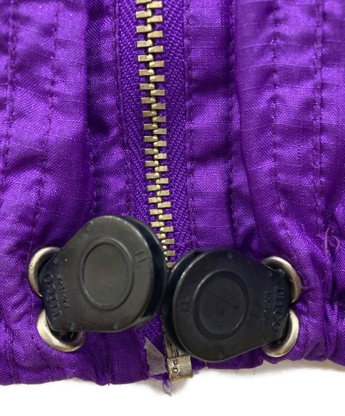 NIKE（ナイキ）NIKE (ナイキ) FLIGHT ナイロンジャケット パープル×グリーン サイズ:表記なし(実寸を参照ください)の古着・服飾アイテム