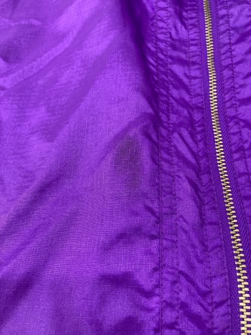NIKE（ナイキ）NIKE (ナイキ) FLIGHT ナイロンジャケット パープル×グリーン サイズ:表記なし(実寸を参照ください)の古着・服飾アイテム
