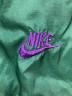 中古・古着 NIKE (ナイキ) FLIGHT ナイロンジャケット パープル×グリーン サイズ:表記なし(実寸を参照ください)：8000円