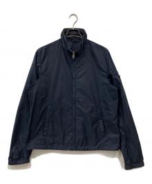 PRADA SPORTS（プラダスポーツ）の古着「トライアングルロゴ ナイロンジャケット」｜ネイビー