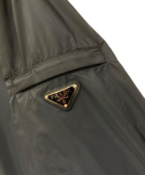 PRADA SPORTS（プラダスポーツ）PRADA SPORTS (プラダスポーツ) トライアングルロゴ ナイロンジャケット ネイビー サイズ:50の古着・服飾アイテム