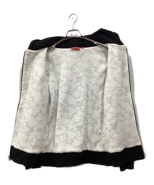 SUPREME（シュプリーム）Supreme (シュプリーム) Small Box Logo Thermal Zip Up Hoodie / スモールボックスロゴ サーマルジップアップフーディー ブラック サイズ:Mediumの古着・服飾アイテム
