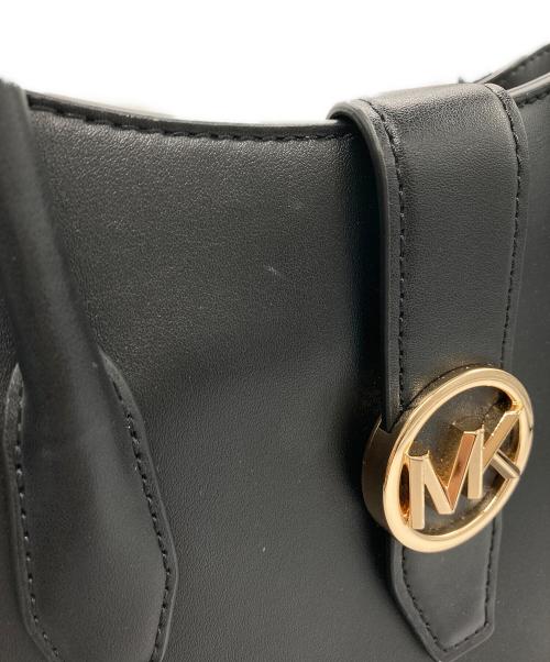 MICHAEL KORS（マイケル・コース）MICHAEL KORS (マイケル・コース) GABBY 2WAYショルダーバッグ ブラックの古着・服飾アイテム