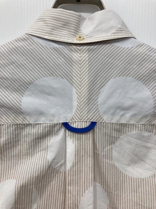 KAWATANI SHIRT（カワタニシャツ）KAWATANI SHIRT (カワタニシャツ) ボタンダウンシャツ ブラウン×ホワイト サイズ:Sの古着・服飾アイテム