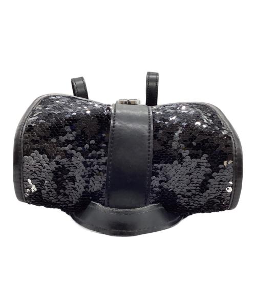 Dr.Martens（ドクターマーチン）Dr.Martens (ドクターマーチン) スパンコールリュック ブラックの古着・服飾アイテム