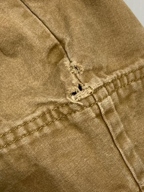 Eddie Bauer（エディーバウアー）Eddie Bauer (エディーバウアー) 襟コーデュロイ ロングコート ベージュ サイズ:Sの古着・服飾アイテム