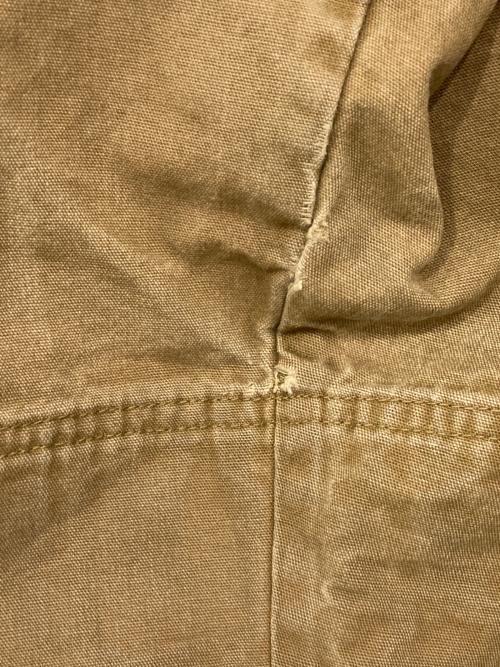 Eddie Bauer（エディーバウアー）Eddie Bauer (エディーバウアー) 襟コーデュロイ ロングコート ベージュ サイズ:Sの古着・服飾アイテム