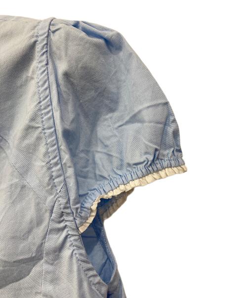 sculptor（スカルプター）SCULPTOR (スカルプター) UMBRO (アンブロ) Lace Shirts ブルー サイズ:Sの古着・服飾アイテム