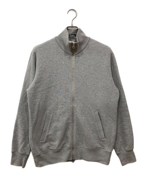 LOOPWHEELER（ループウィラー）LOOPWHEELER (ループウィラー) 吊り編みトラックジャケット グレー サイズ:MEDIUMの古着・服飾アイテム